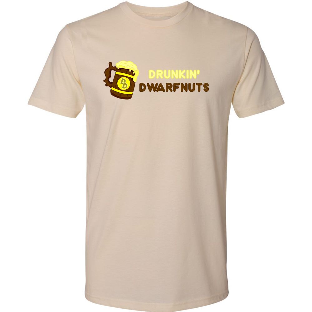 Drunkin' Dwartnuts Premium Unisex T-Shirt - Cream - 14