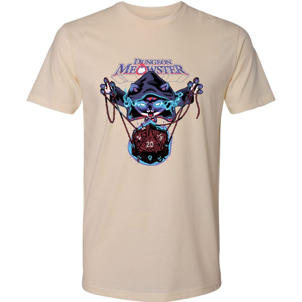 Dungeon Meowster Premium Unisex T-Shirt - Cream - 14