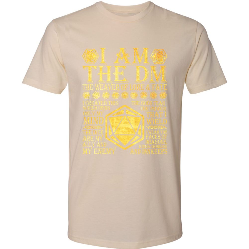I Am The DM Premium Unisex T-Shirt - Cream - 14