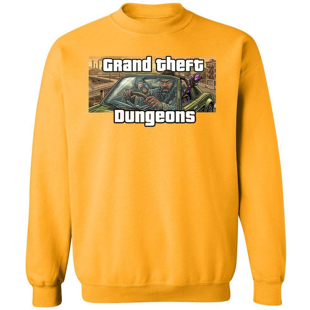 Grand Theft Dungeons Classic Unisex Sweatshirt - Gold - 14