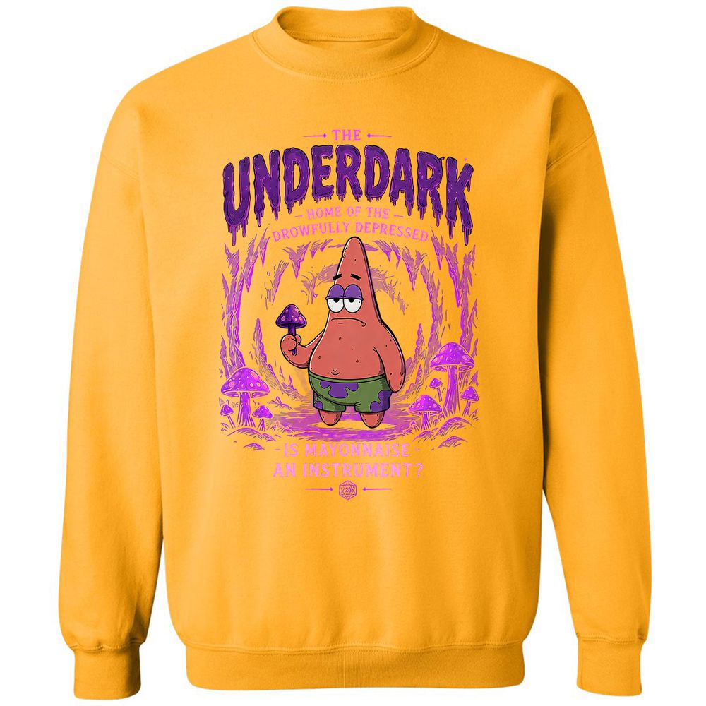 The Underdark Classic Unisex Sweatshirt - Gold - 14