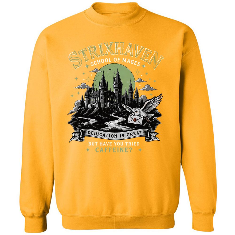 Strixhaven - School Of Mages Classic Unisex Sweatshirt - Gold - 14