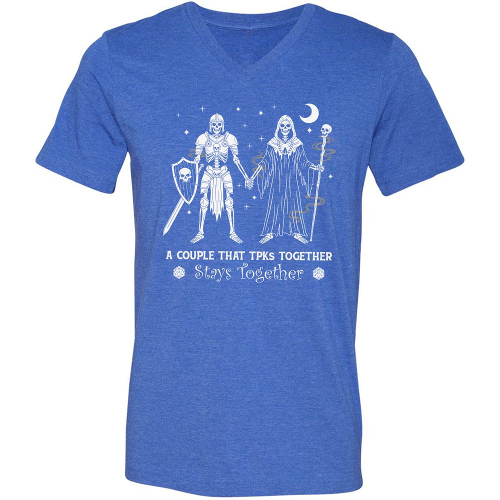 TPK Love – Skeleton Couple - Heather True Royal - 14