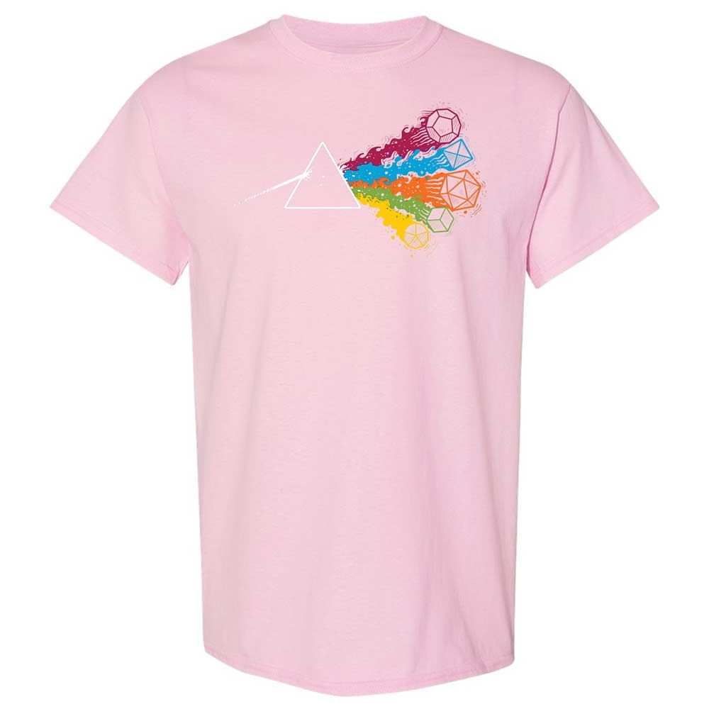 Dark Side Of The Dices Classic Unisex T-Shirt - Light Pink - 14