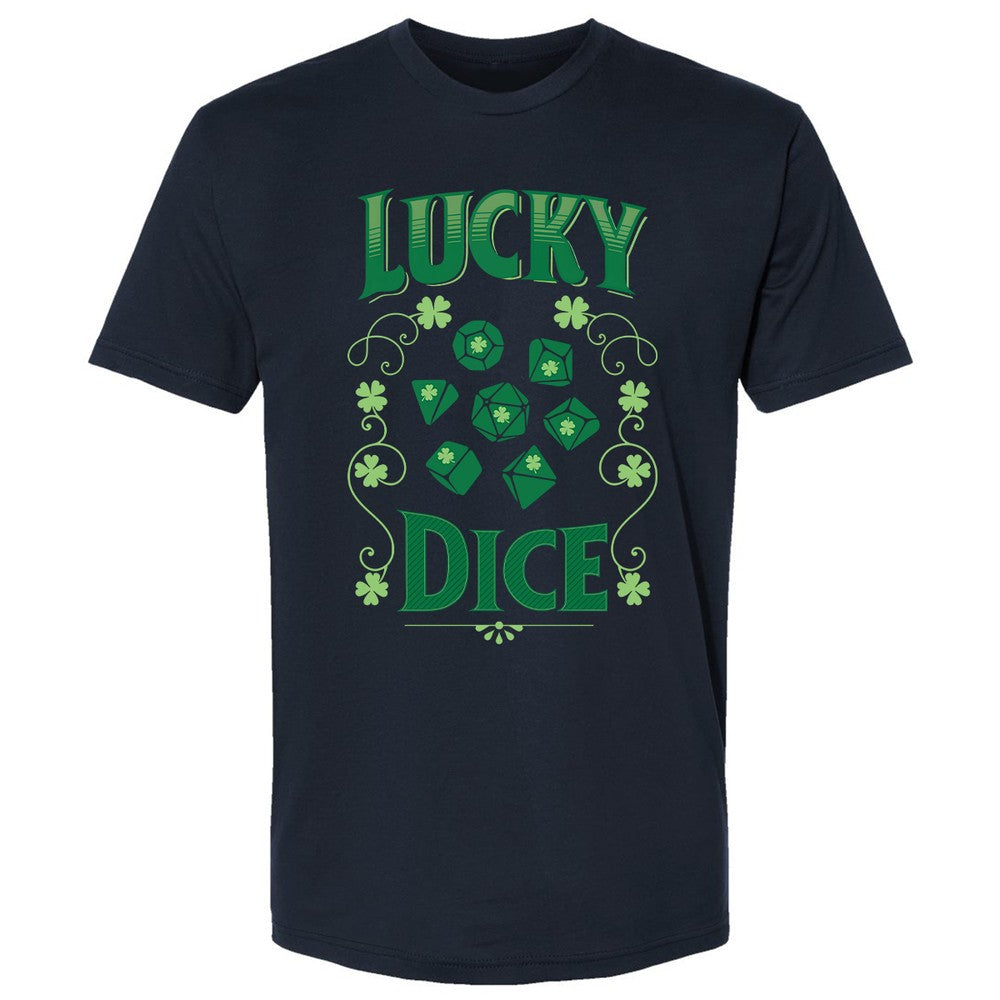 Lucky Dice Premium Unisex T-Shirt - Midnight Navy - 14