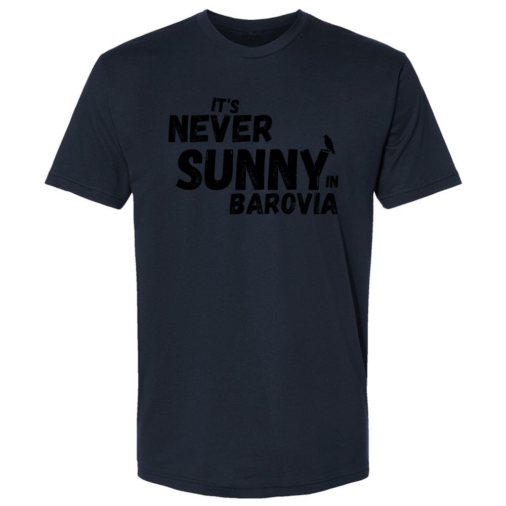 It's Never Sunny In Barovia Premium Unisex T-Shirt - Midnight Navy - 14