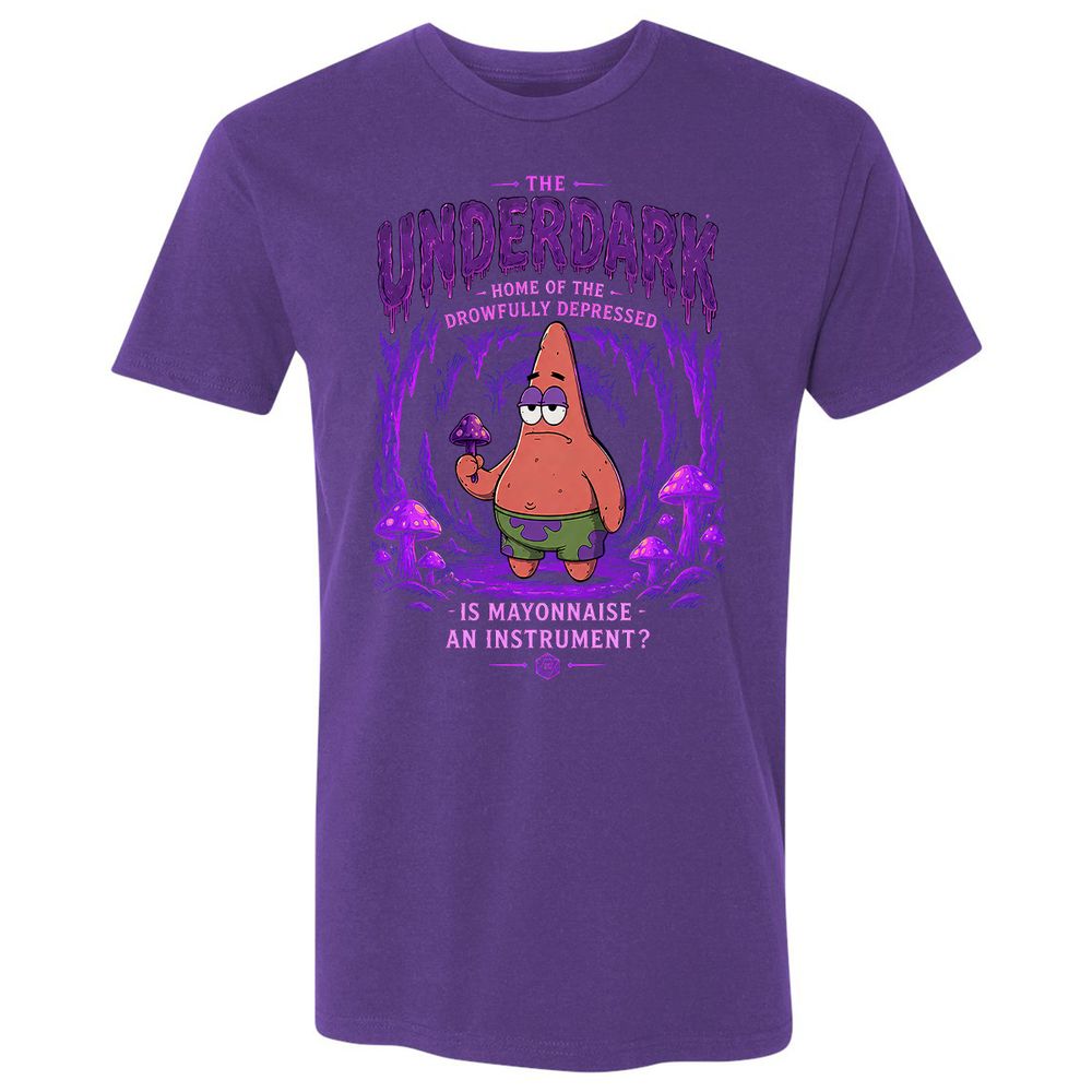The Underdark Premium Unisex T-Shirt - Purple Rush - 14