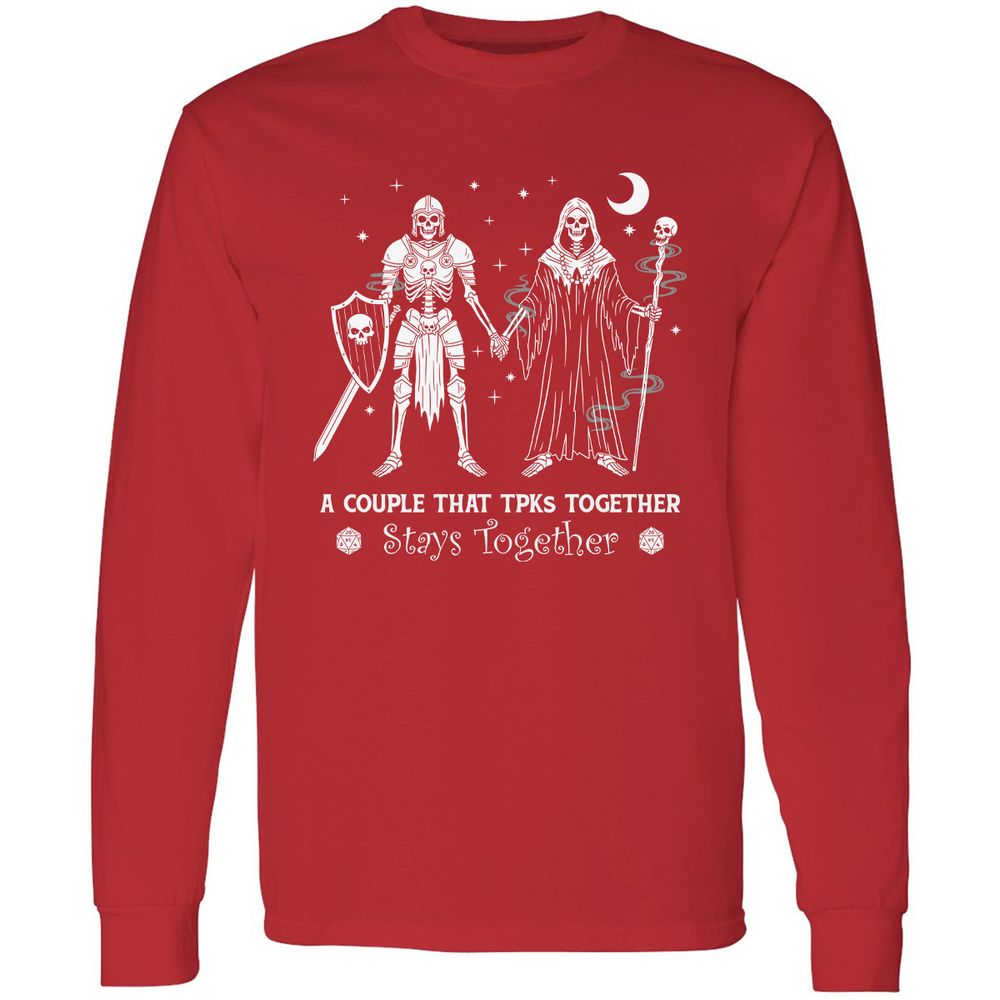TPK Love – Skeleton Couple - Red - 14