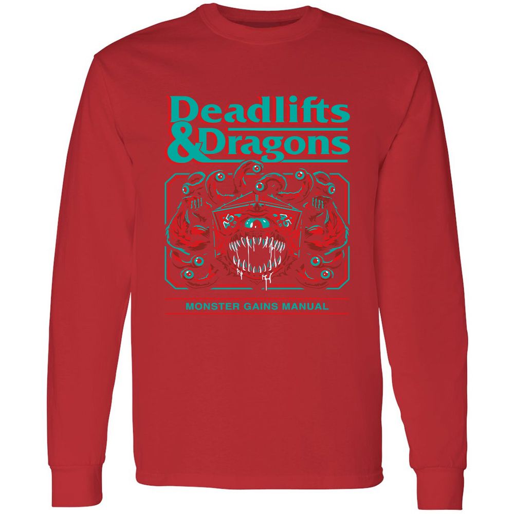 Deadlifts & Dragons Beholder - Red - 14