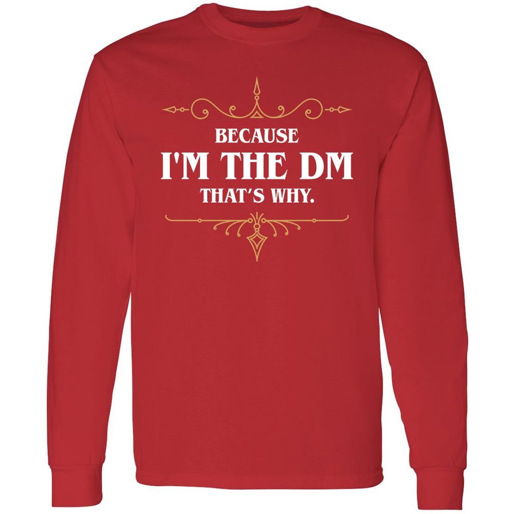 Because I'm the Master That's Why - Red - 14