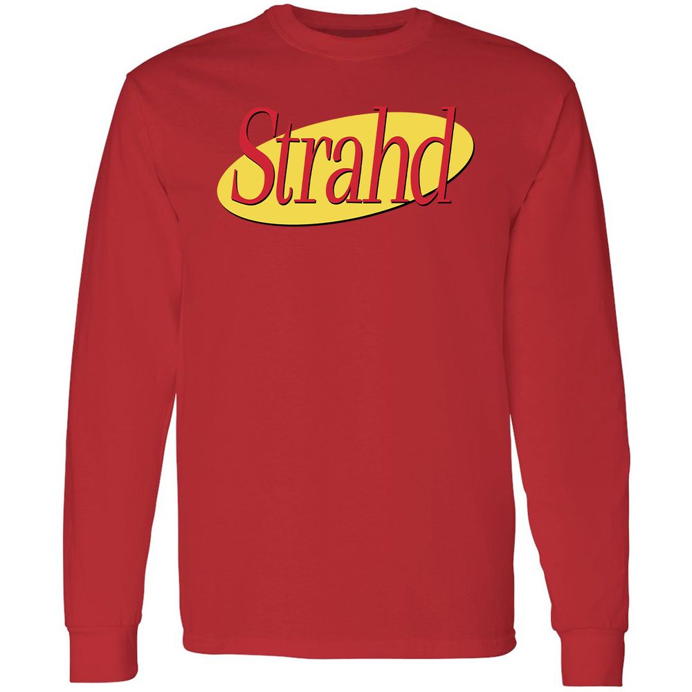 Strahd Long Sleeve T-Shirt - Red - 14