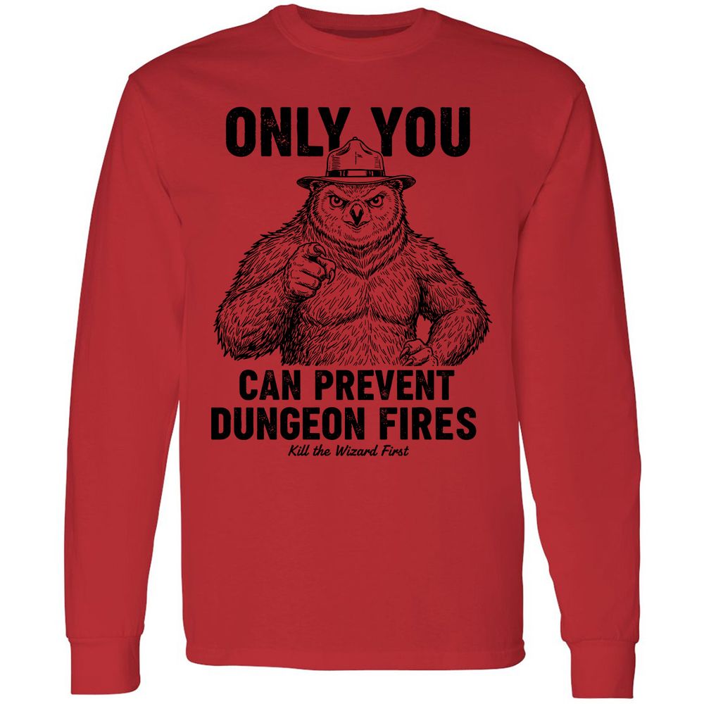 Only You Can Prevent Dungeon Fires - Red - 14