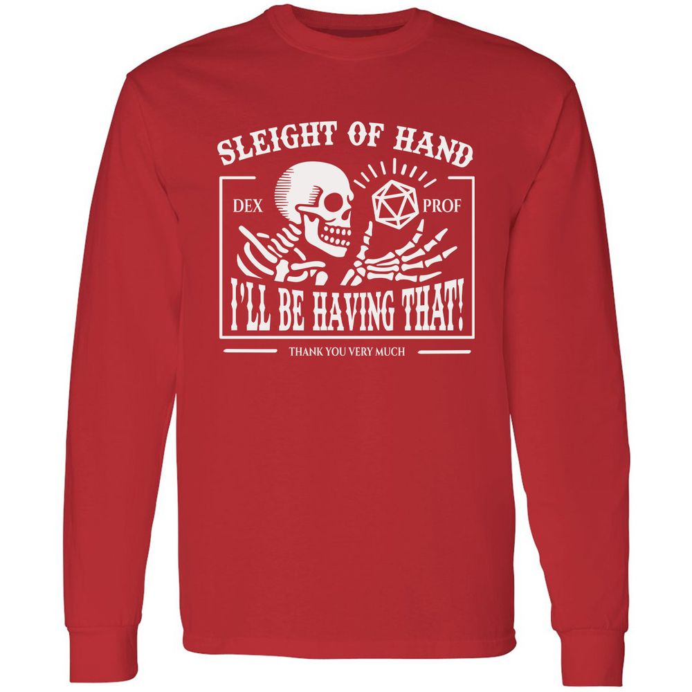 Sleight of Hand – I’ll Be Having That! - Red - 14