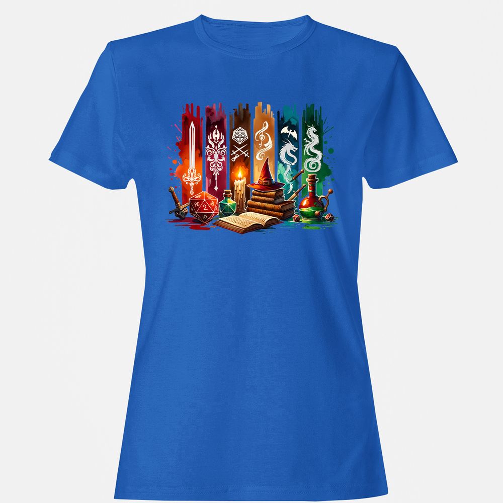 DnD Classes Women's T-Shirt - Royal - 14