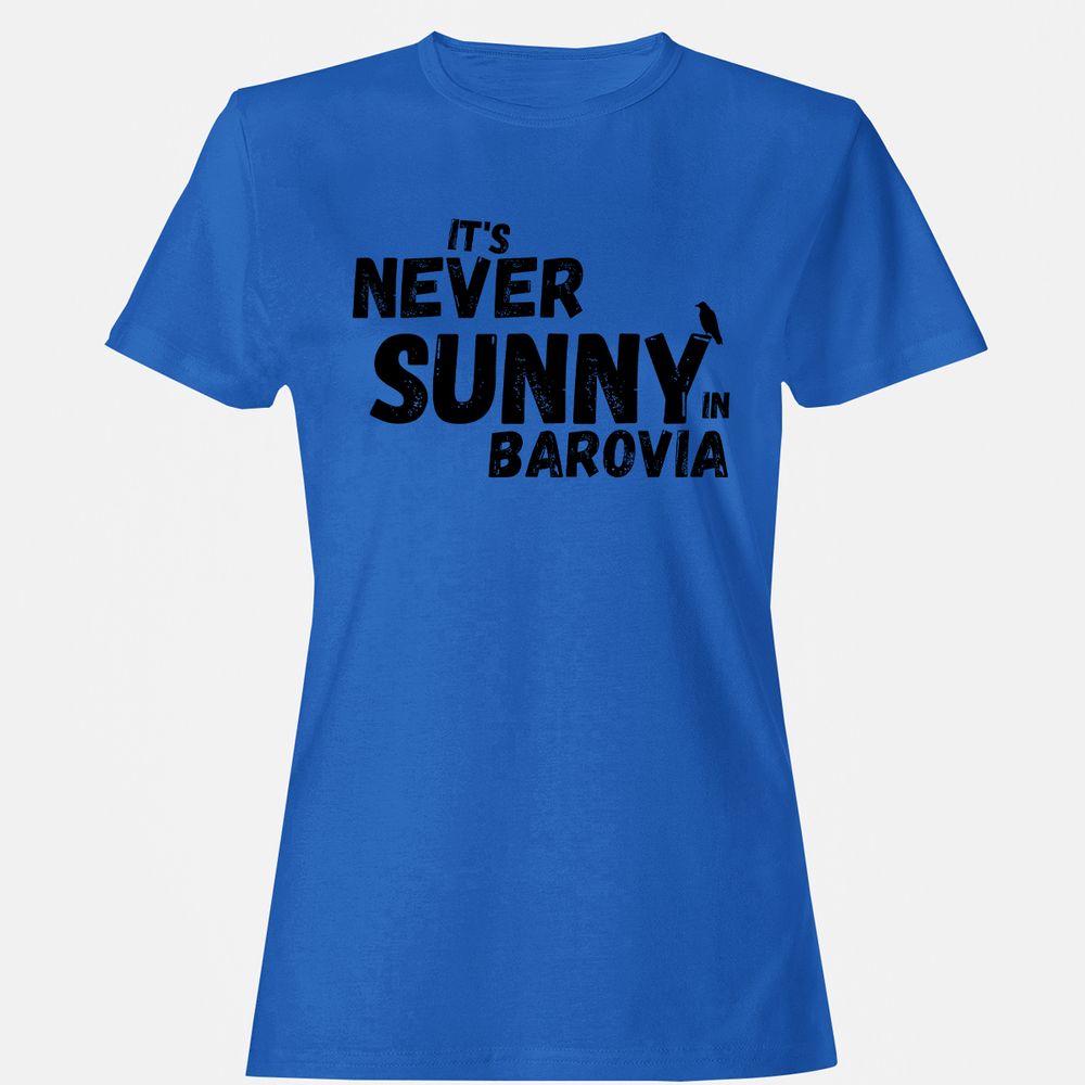 It's Never Sunny In Barovia Women's T-Shirt - Royal - 14