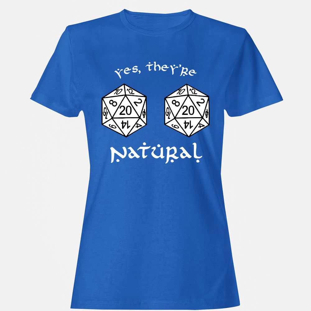They Are Natural Women's T-Shirt - Royal - 14