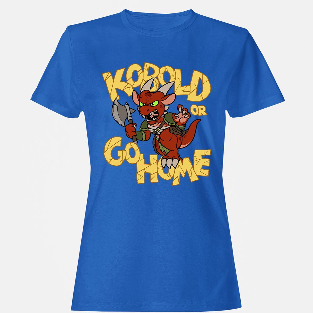 Kobold Or Go Home Women's T-Shirt - Royal - 14