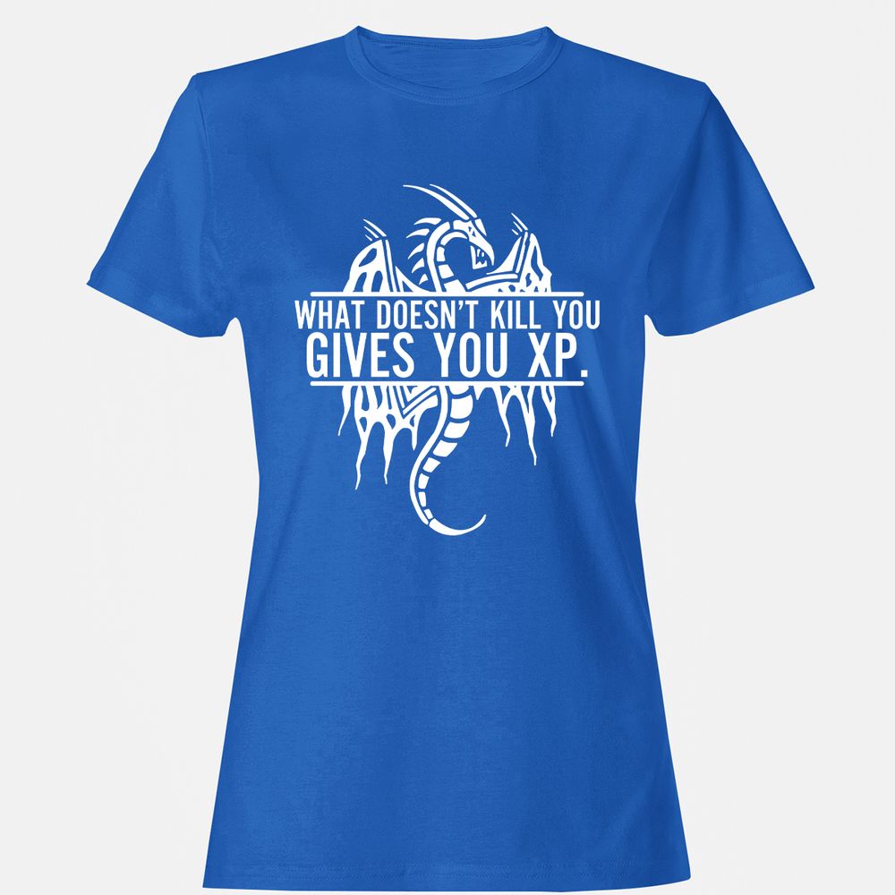 What Doesn't Kill You Women's T-Shirt - Royal - 14