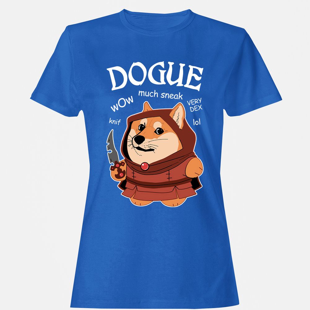 Dogue Class Women's T-Shirt - Royal - 14