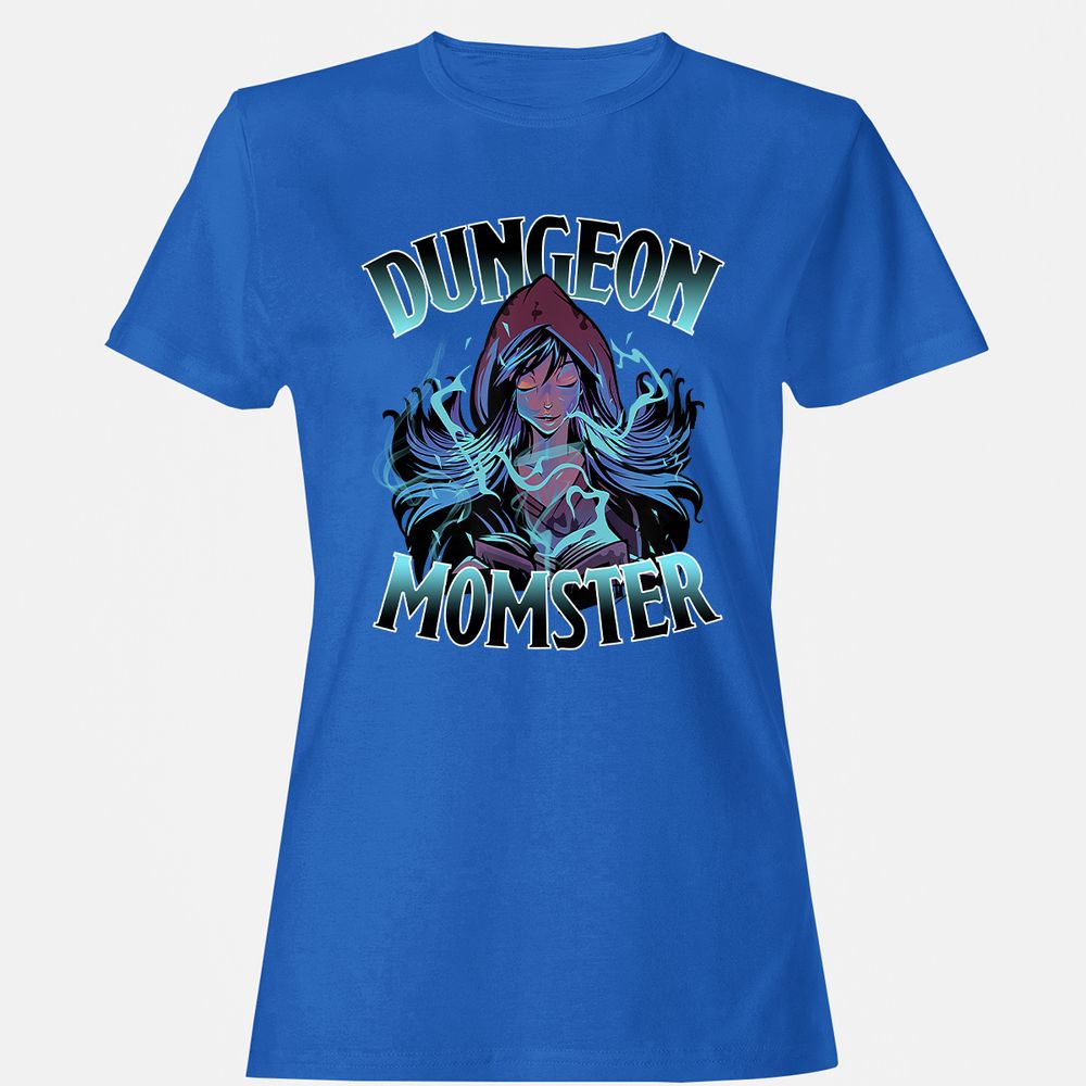 Dungeon Momster Women's T-Shirt - Royal - 14