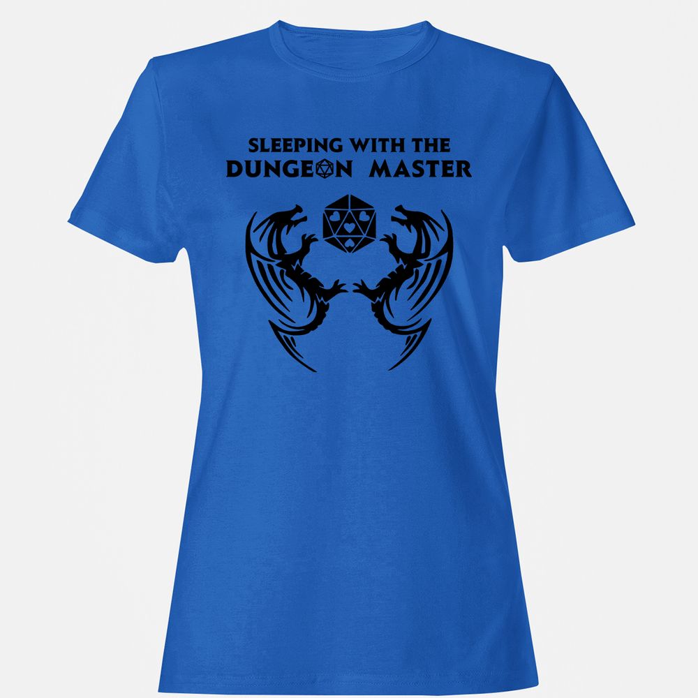 Sleeping With The DM Women's T-Shirt - Royal - 14
