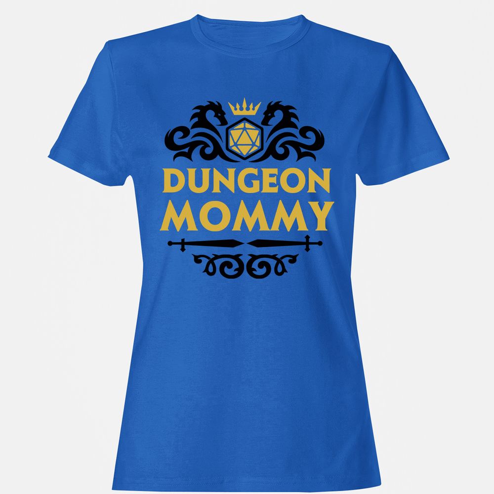 Dungeon Mommy Women's T-Shirt - Royal - 14