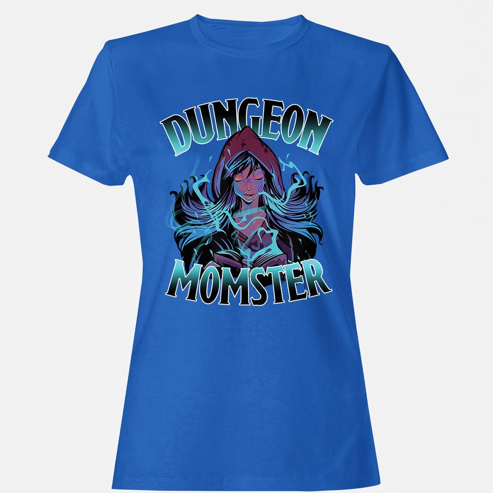 Dungeon Momster Women's T-Shirt - Royal - 14