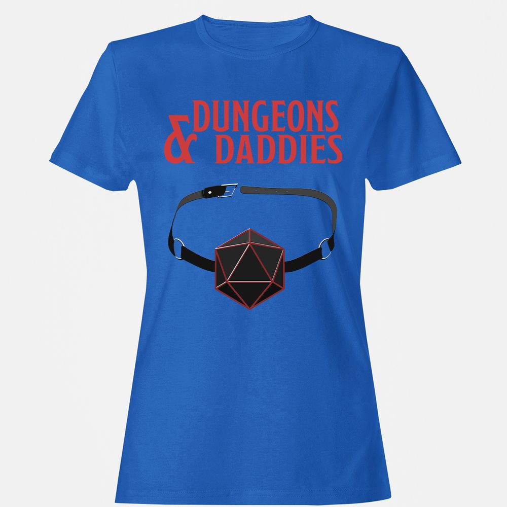 Dungeons And Daddies Women's T-Shirt - Royal - 14
