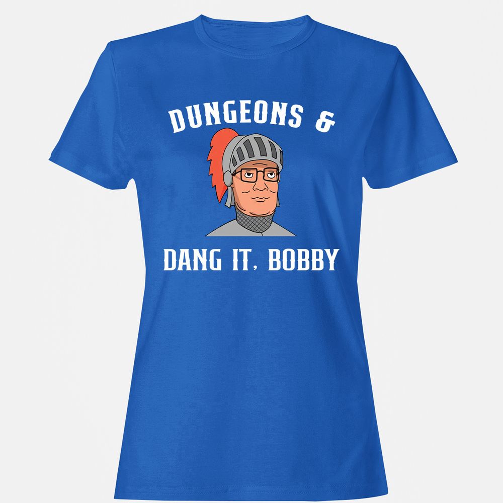 Dang It Bobby Women's T-Shirt - Royal - 14