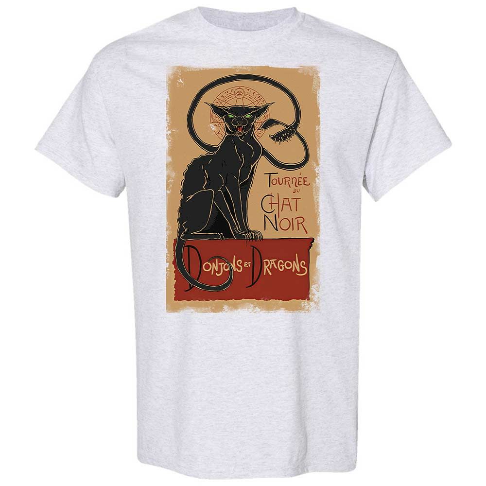 Tournee Du Chat Noir Classic Unisex T-Shirt - Ash - 15