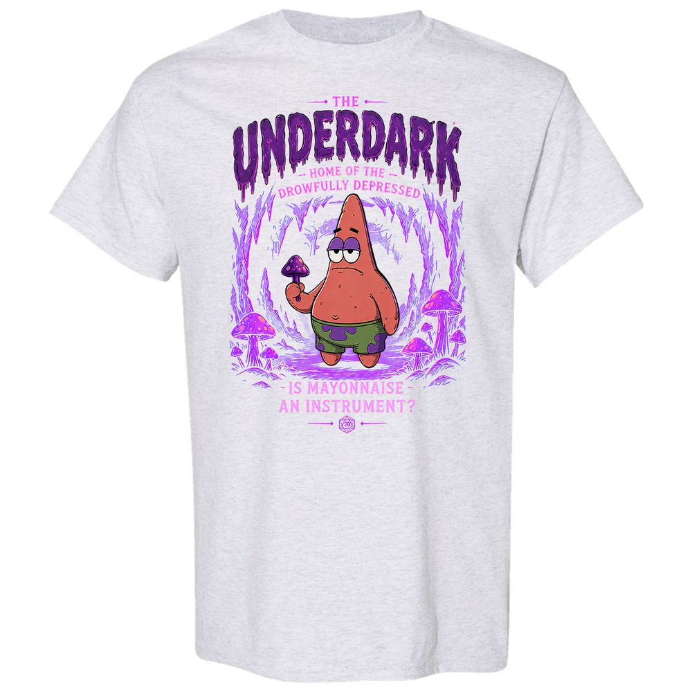 The Underdark Classic Unisex T-Shirt - Ash - 15