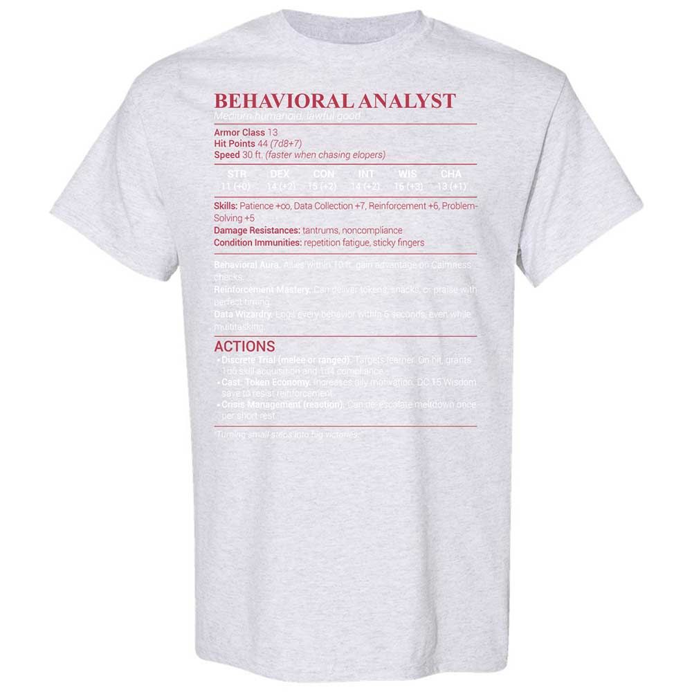 Behavioral Analyst - Ash - 15