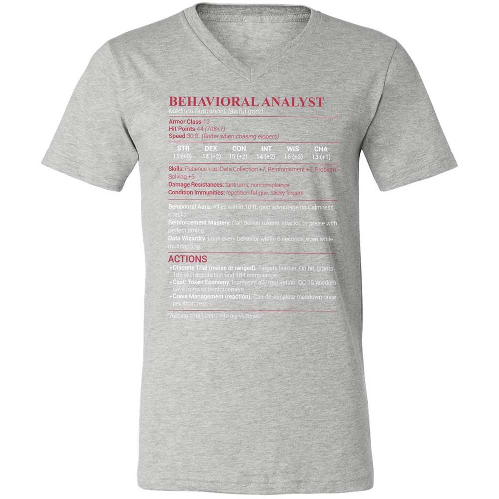 Behavioral Analyst - Athletic Heather - 15