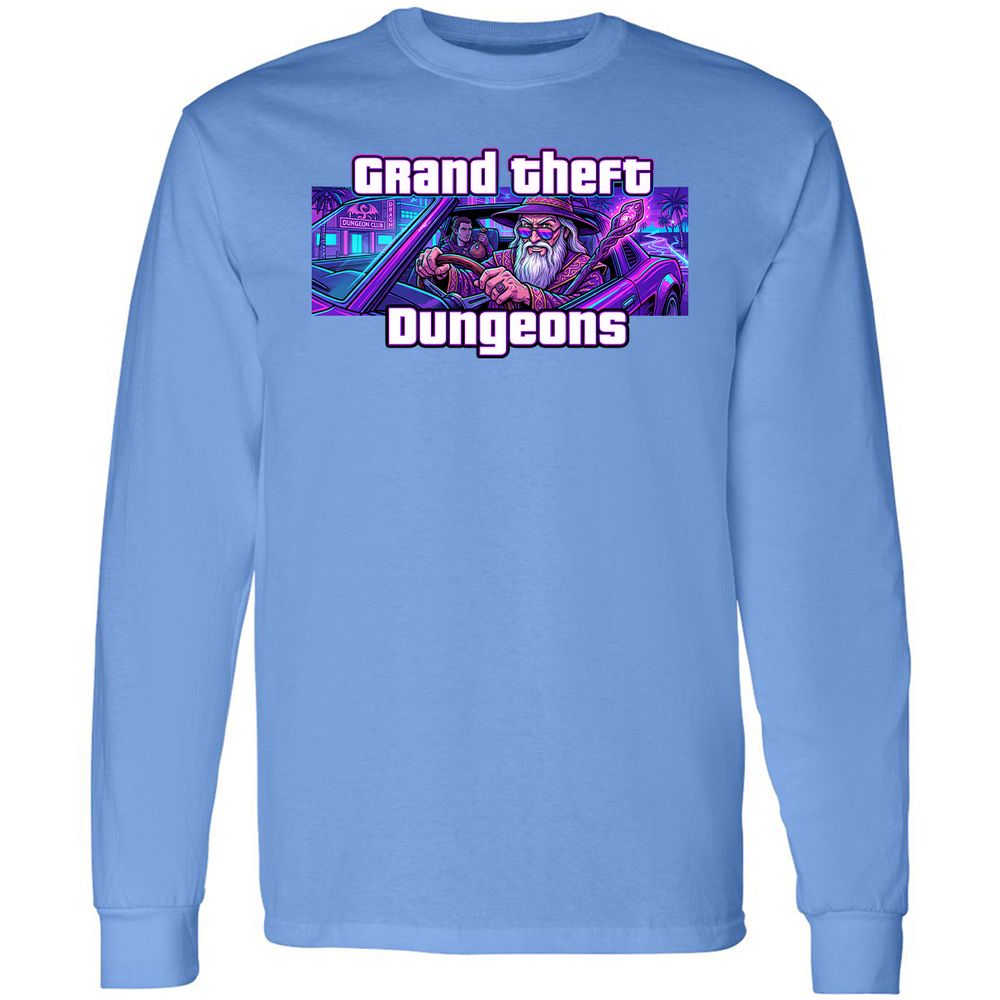 Grand Theft Dungeons Miami - Carolina Blue - 15
