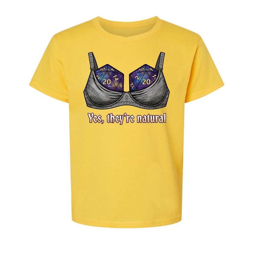 They Are Natural Nat20 Kids T-Shirt - Daisy - 15