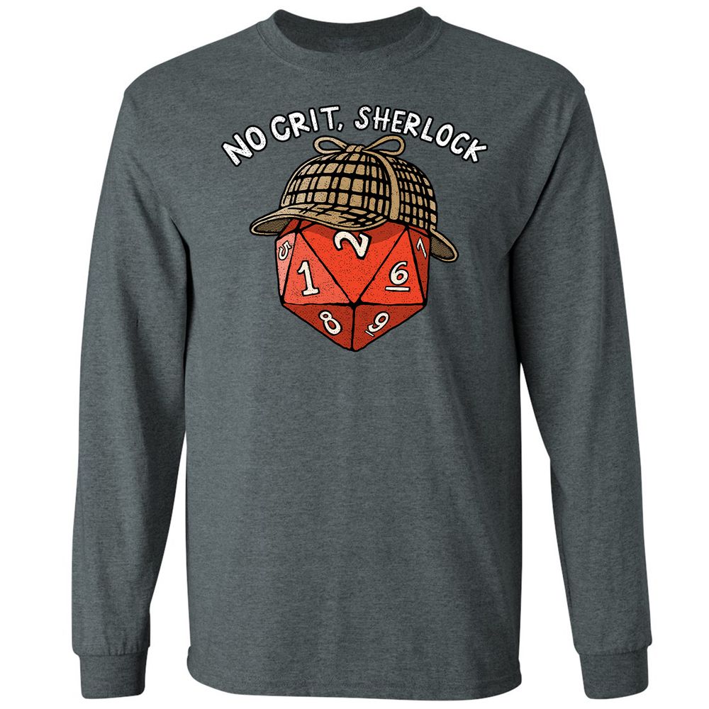 No Crit Sherlock - Dark Heather - 15