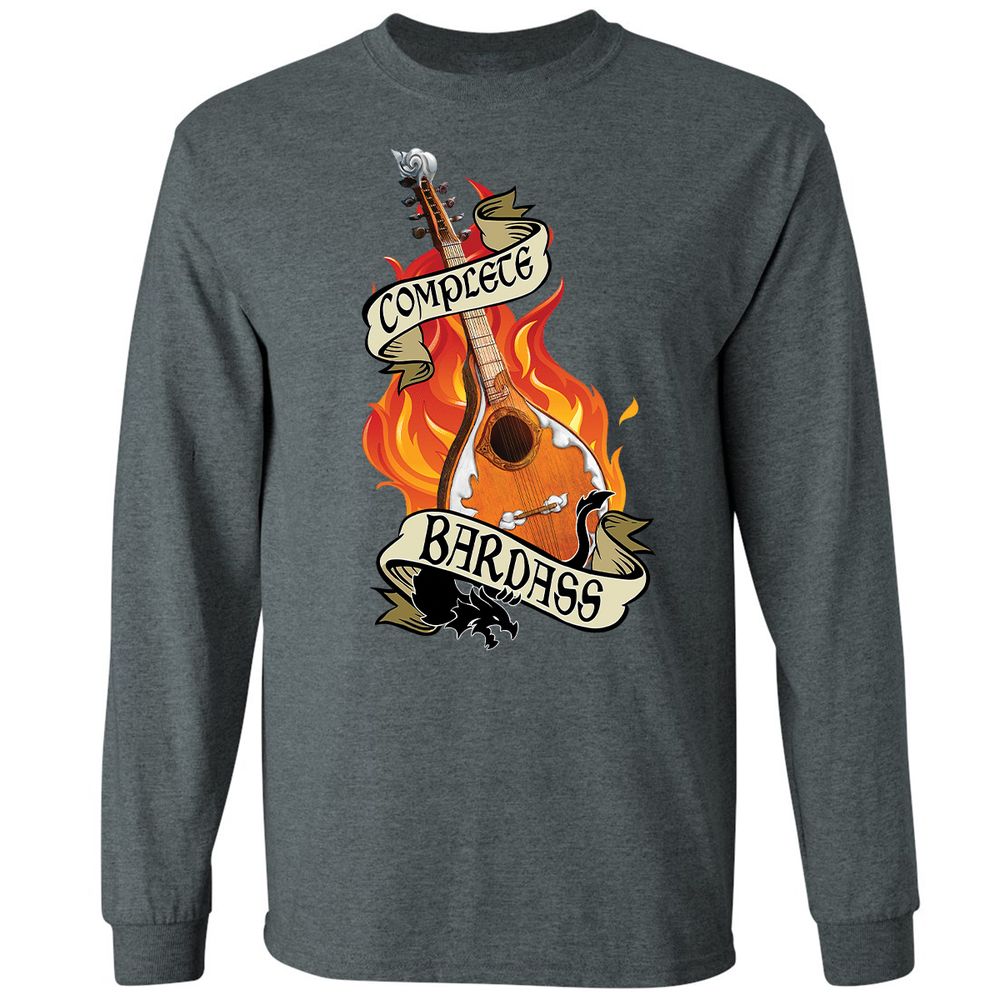 Complete Bardass Long Sleeve T-Shirt - Dark Heather - 15
