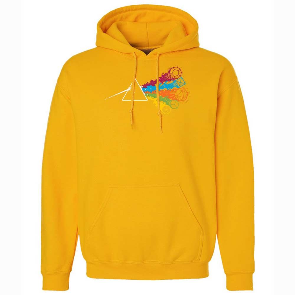 Dark Side Of The Dices Classic Unisex Hoodie - Gold - 15