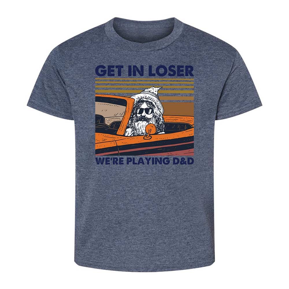 Get in Loser Kids T-Shirt - Heather Navy - 15