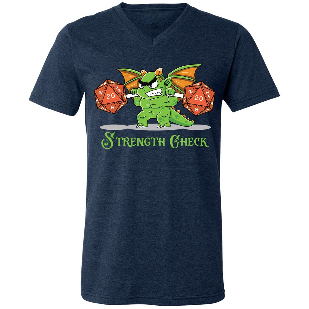 Strength check - Heather Navy - 15