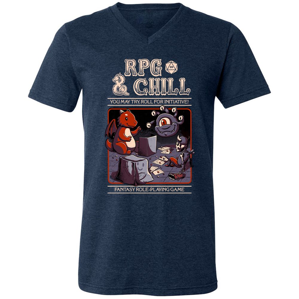 RPG & CHILL - Heather Navy - 15