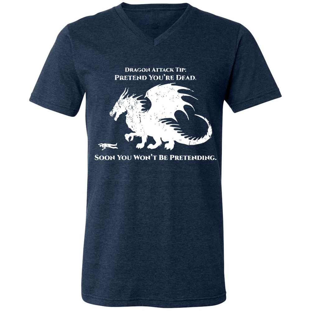 Dragon Attack Tip - Heather Navy - 15