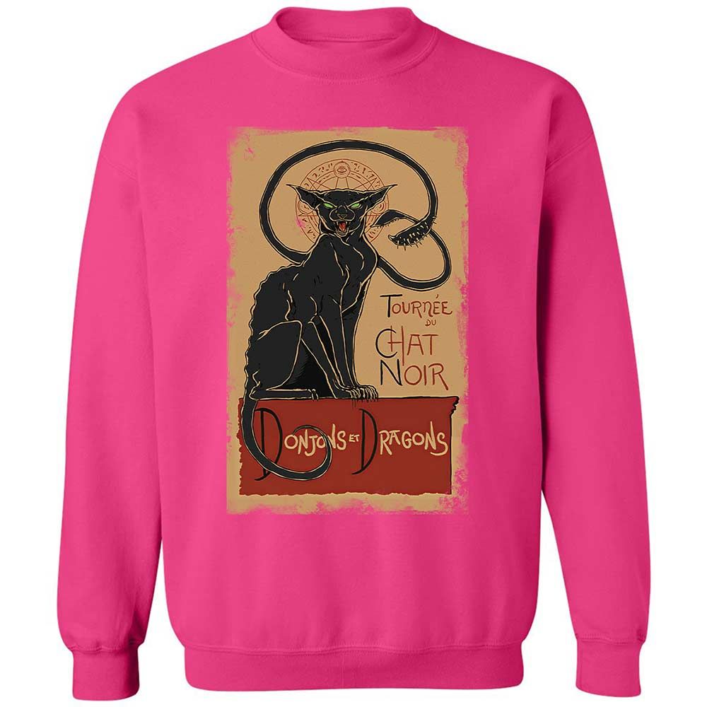 Tournee Du Chat Noir Classic Unisex Sweatshirt - Heliconia - 15