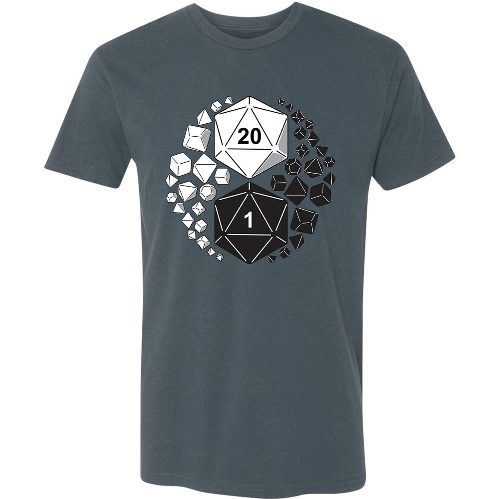 Gaming Yin Yang Premium Unisex T-Shirt - Indigo - 15