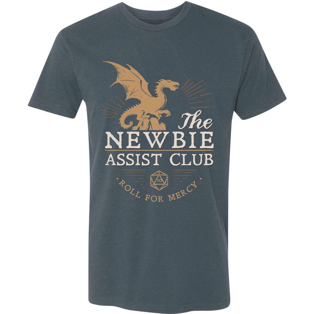 The Newbie Assist Club Premium Unisex T-Shirt - Indigo - 15