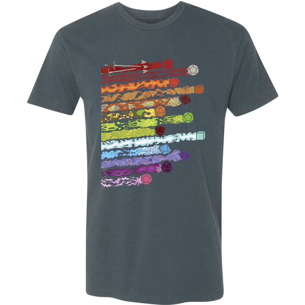 Damage Dices Premium Unisex T-Shirt - Indigo - 15