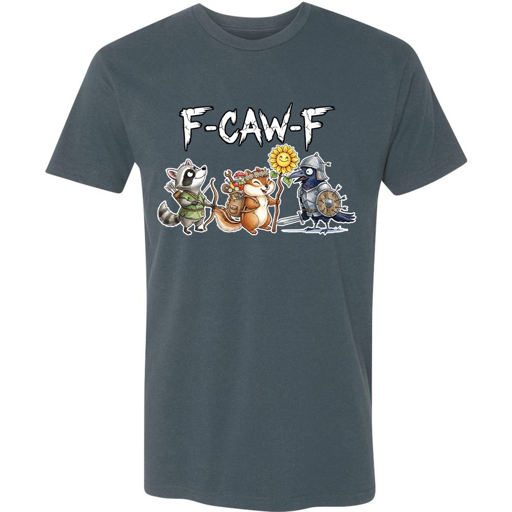 F-CAW-F Adventuring party Premium Unisex T-Shirt - Indigo - 15