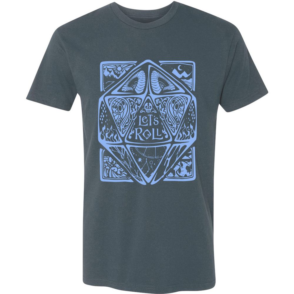 Let's Roll Premium Unisex T-Shirt - Indigo - 15