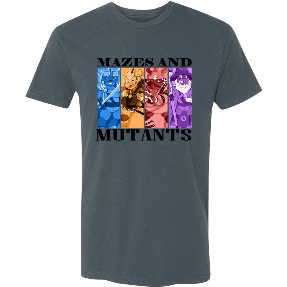 Mazes & Mutants Premium Unisex T-Shirt - Indigo - 15