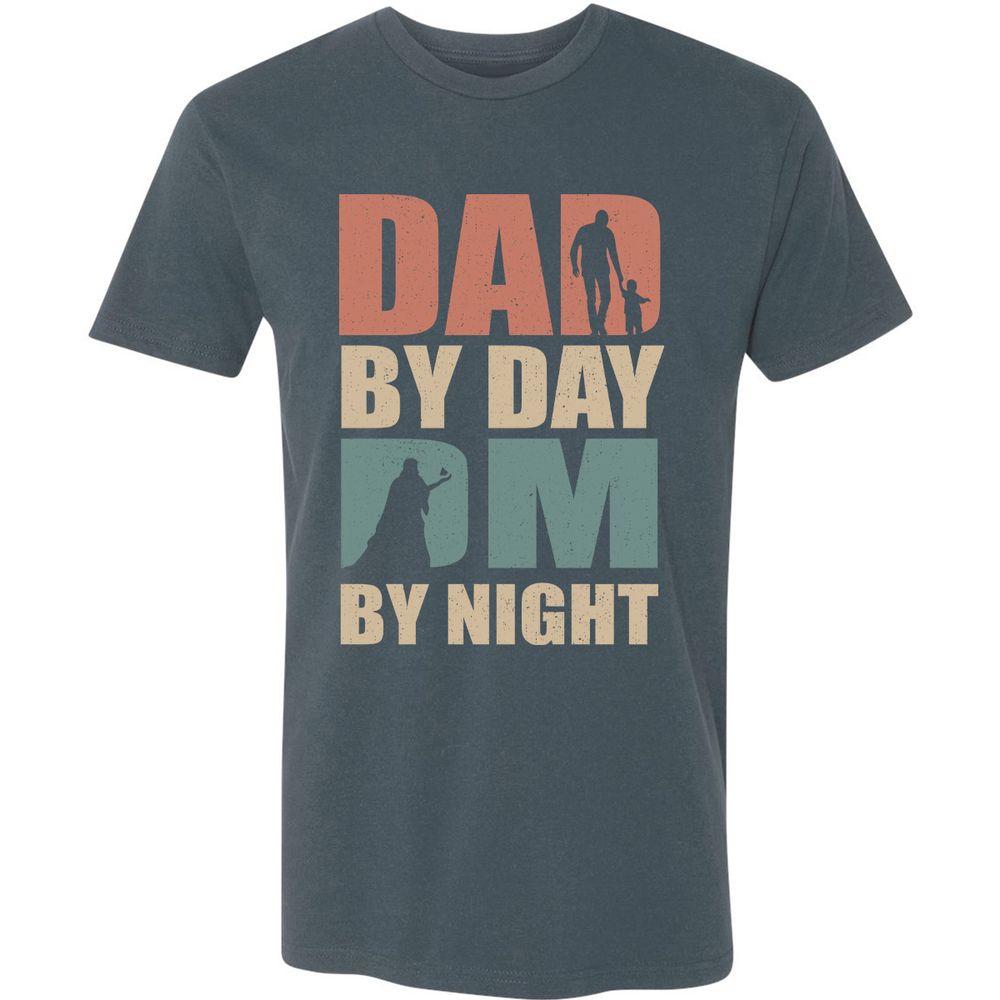 Dad By Day DM By Night - Indigo - 15
